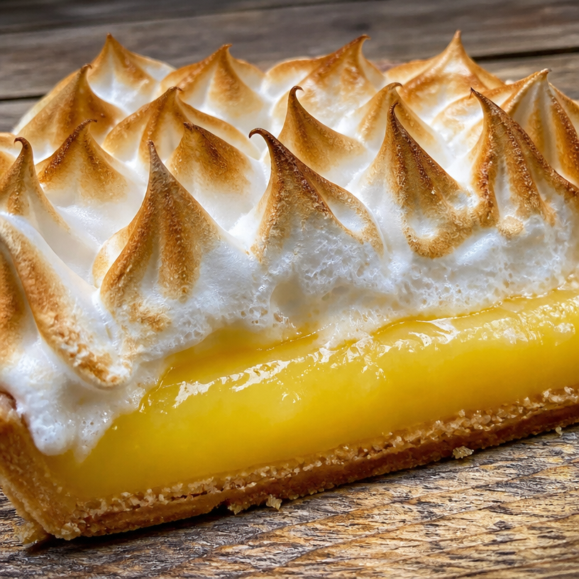 Tarte Citron Meringuée Italienne