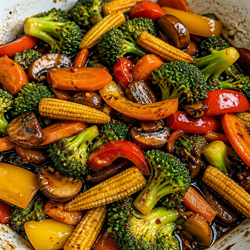 Easy One-Pan Vegetable Stir Fry