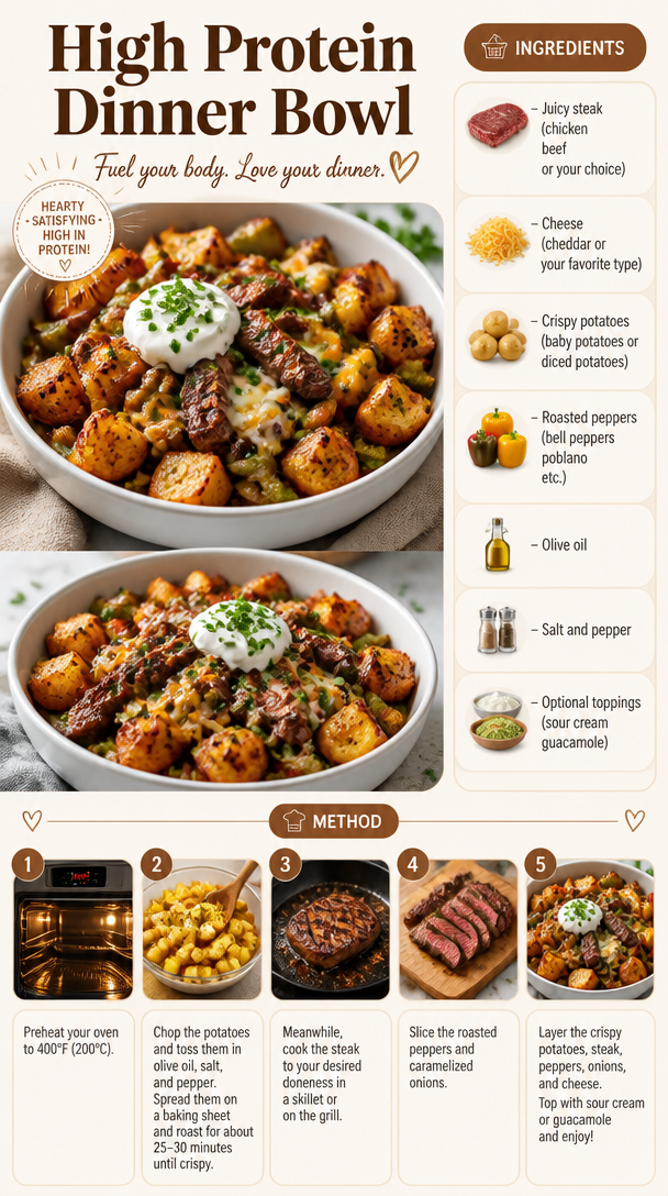 High Protein Dinner Bowl