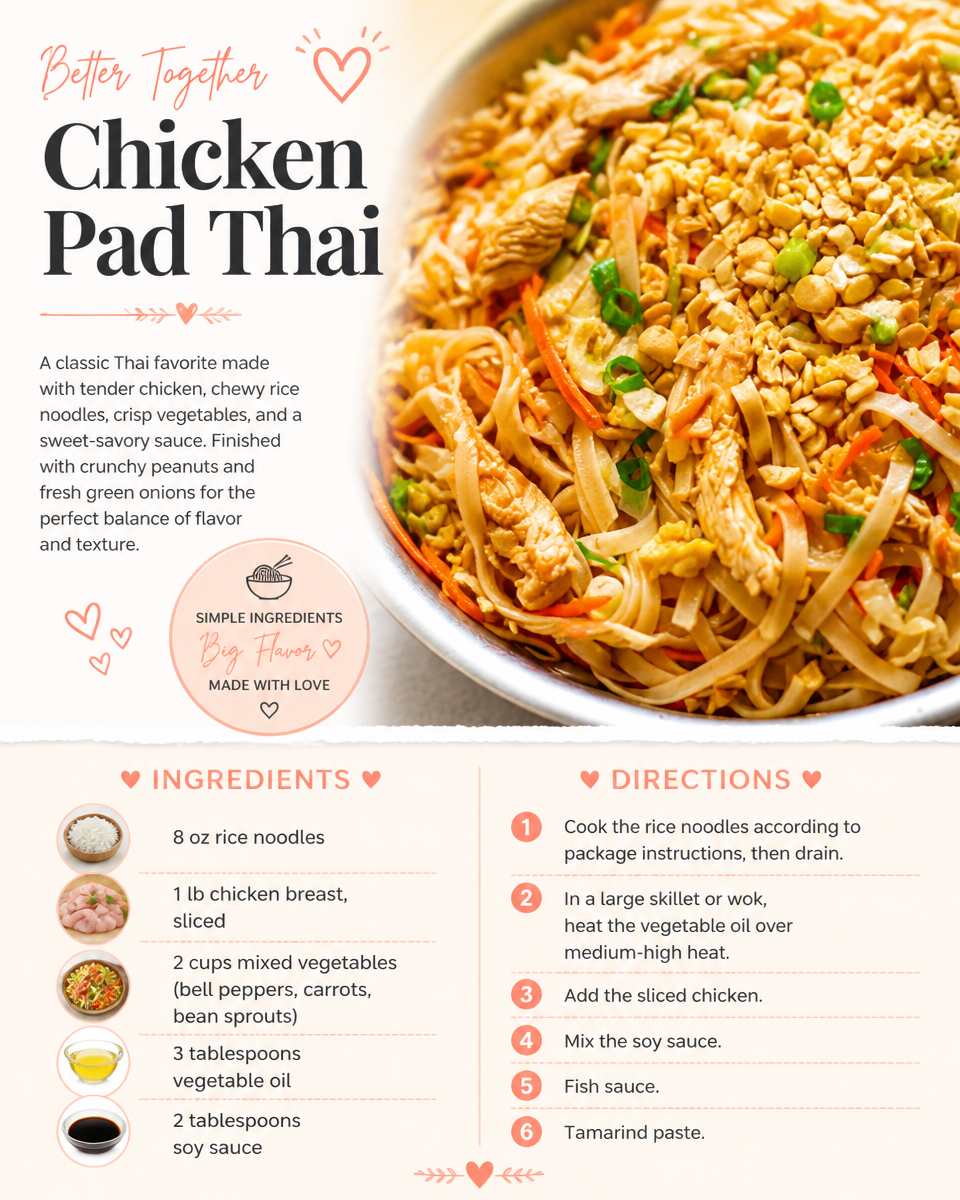 Chicken Pad Thai