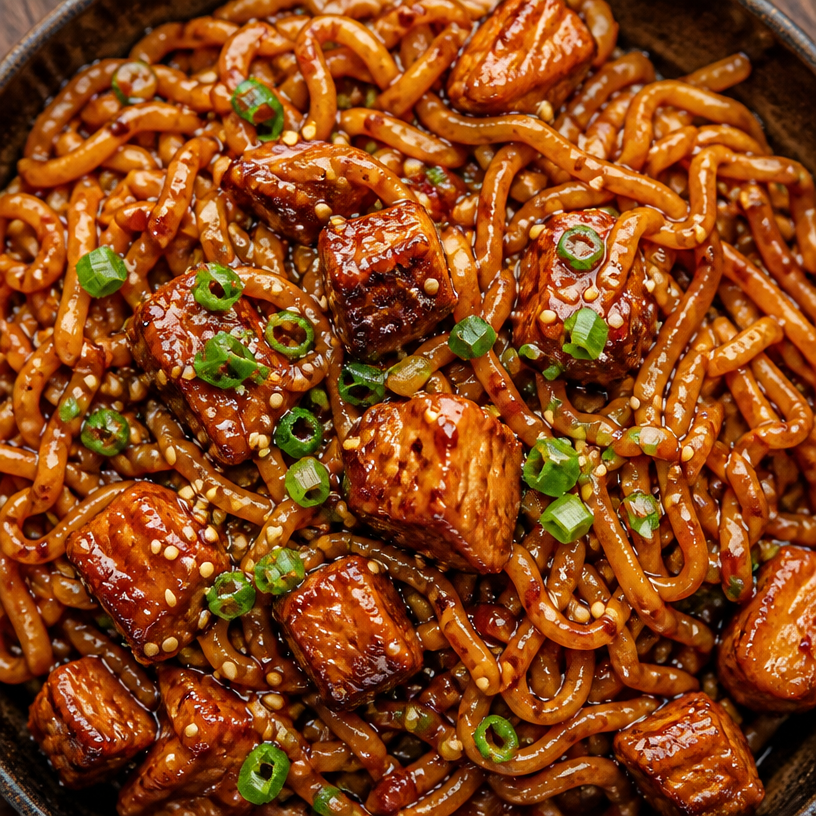 Korean Spicy Chicken Noodles