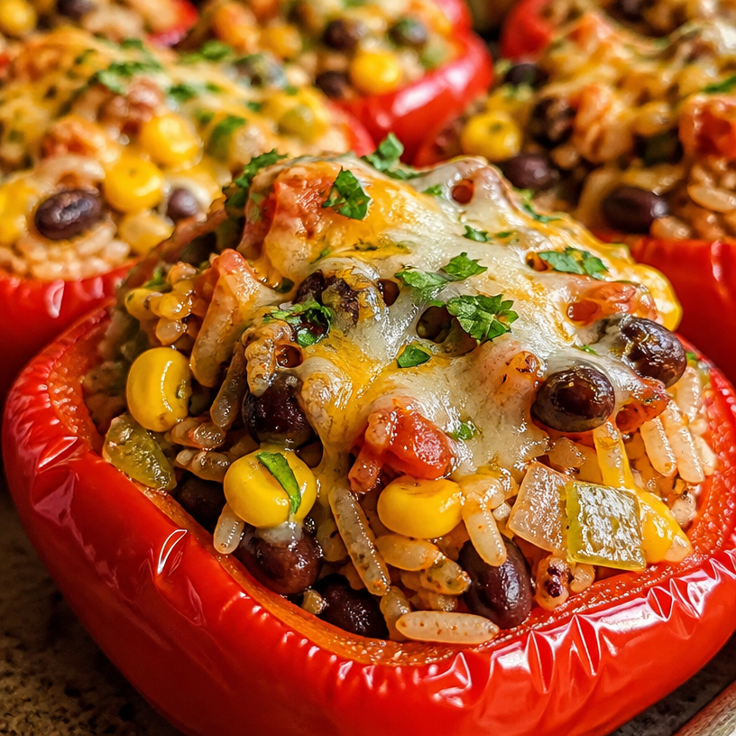 Vegetarian Stuffed Peppers