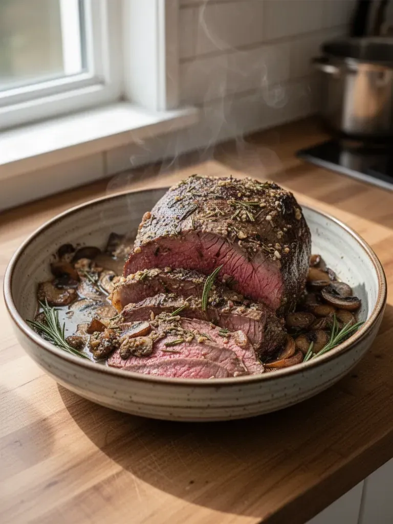 Rosemary and Garlic Roast Beef