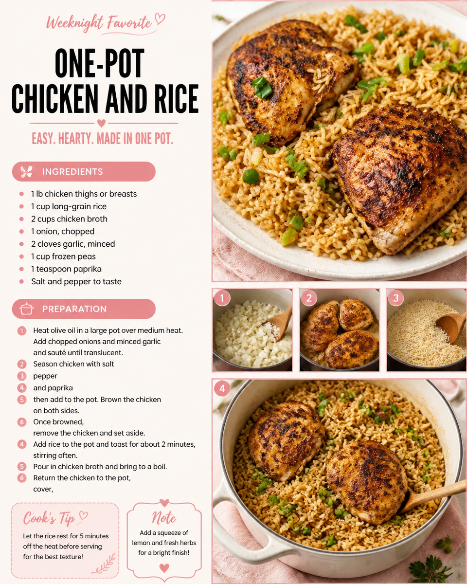 One-Pot Chicken and Rice