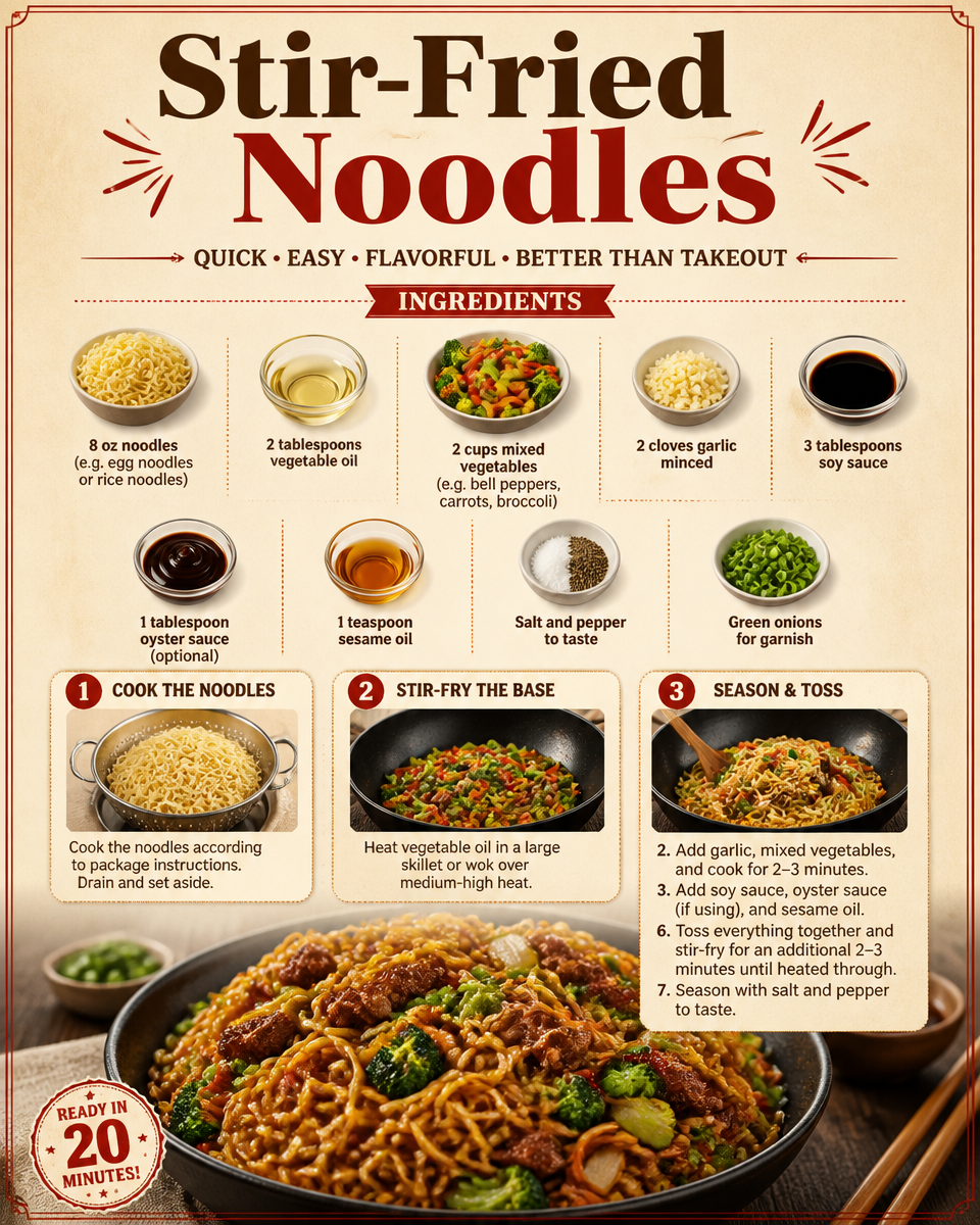 Stir-Fried Noodles