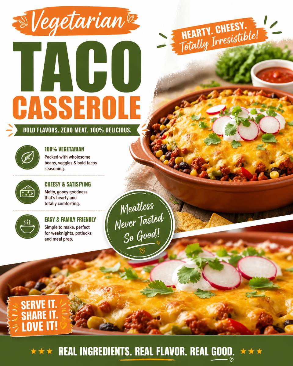 Vegetarian Taco Casserole