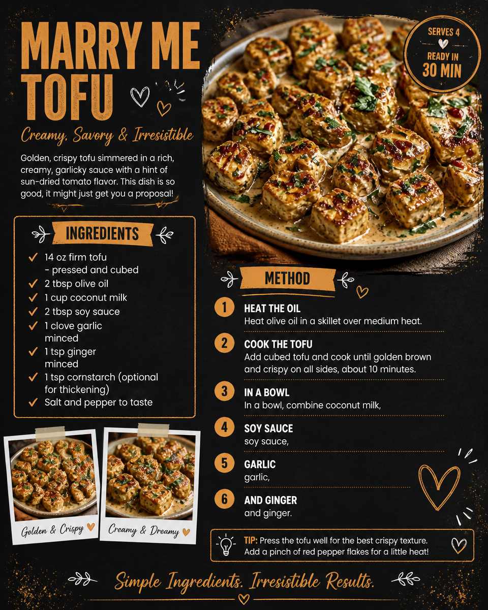 Marry Me Tofu