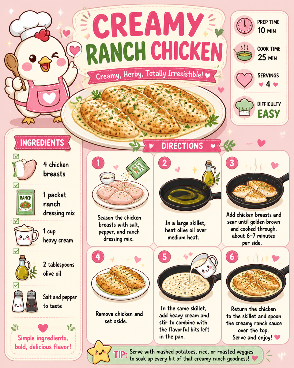 Creamy Ranch Chicken