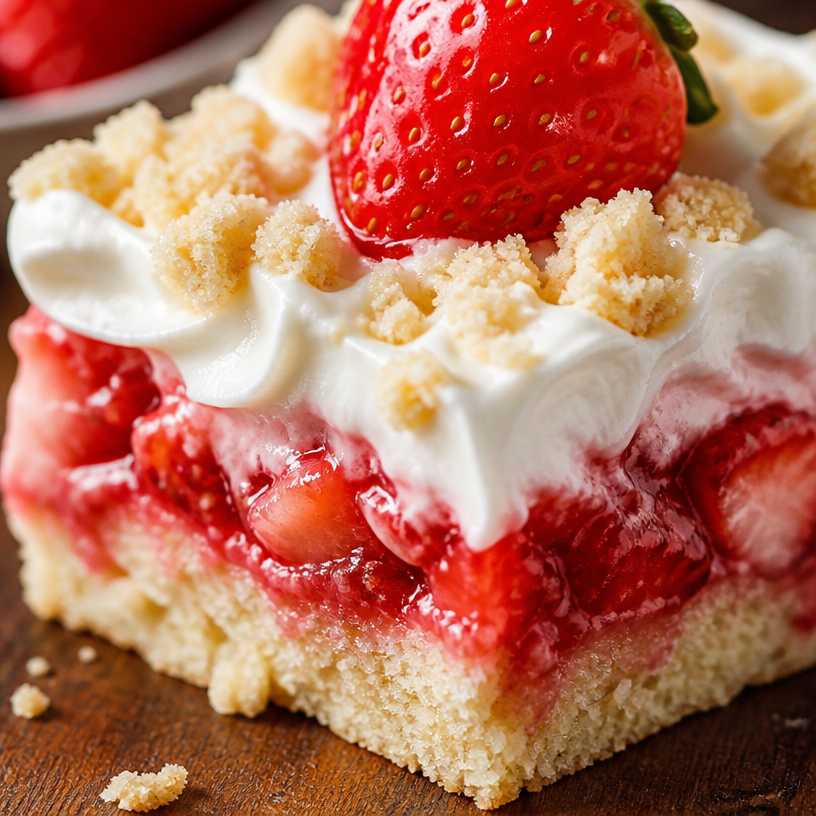 Strawberry Shortcake Bars