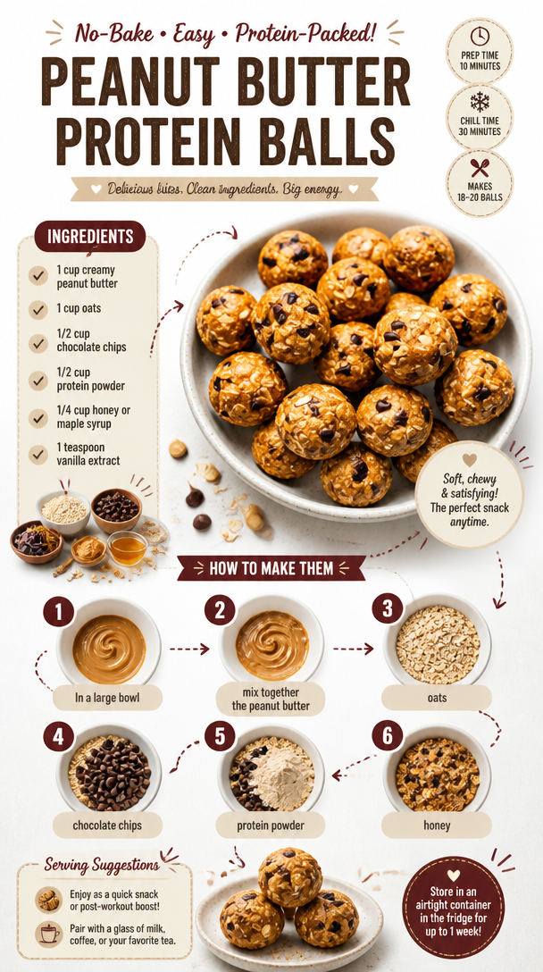Peanut Butter Protein Balls