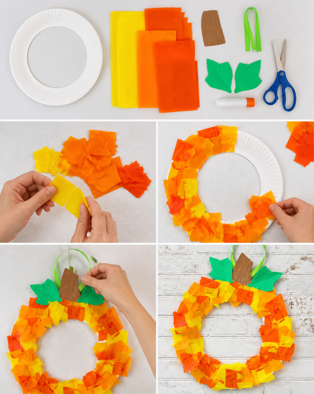 Pumpkin Wreath