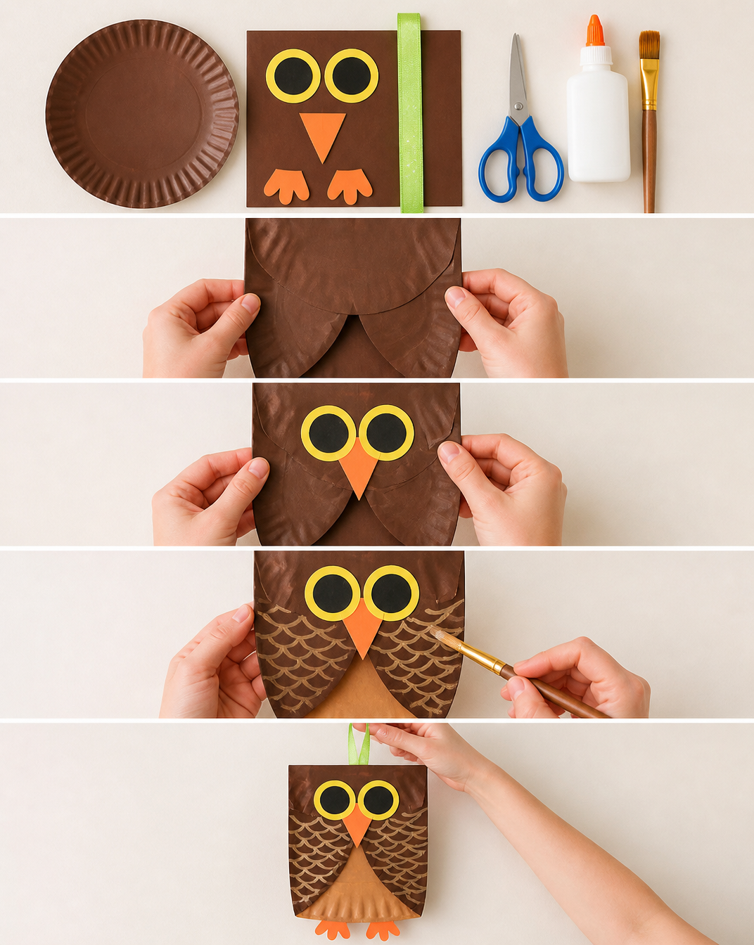 Paper Plate Owl Craft for Kids - Frugal Fun For Boys and Girls