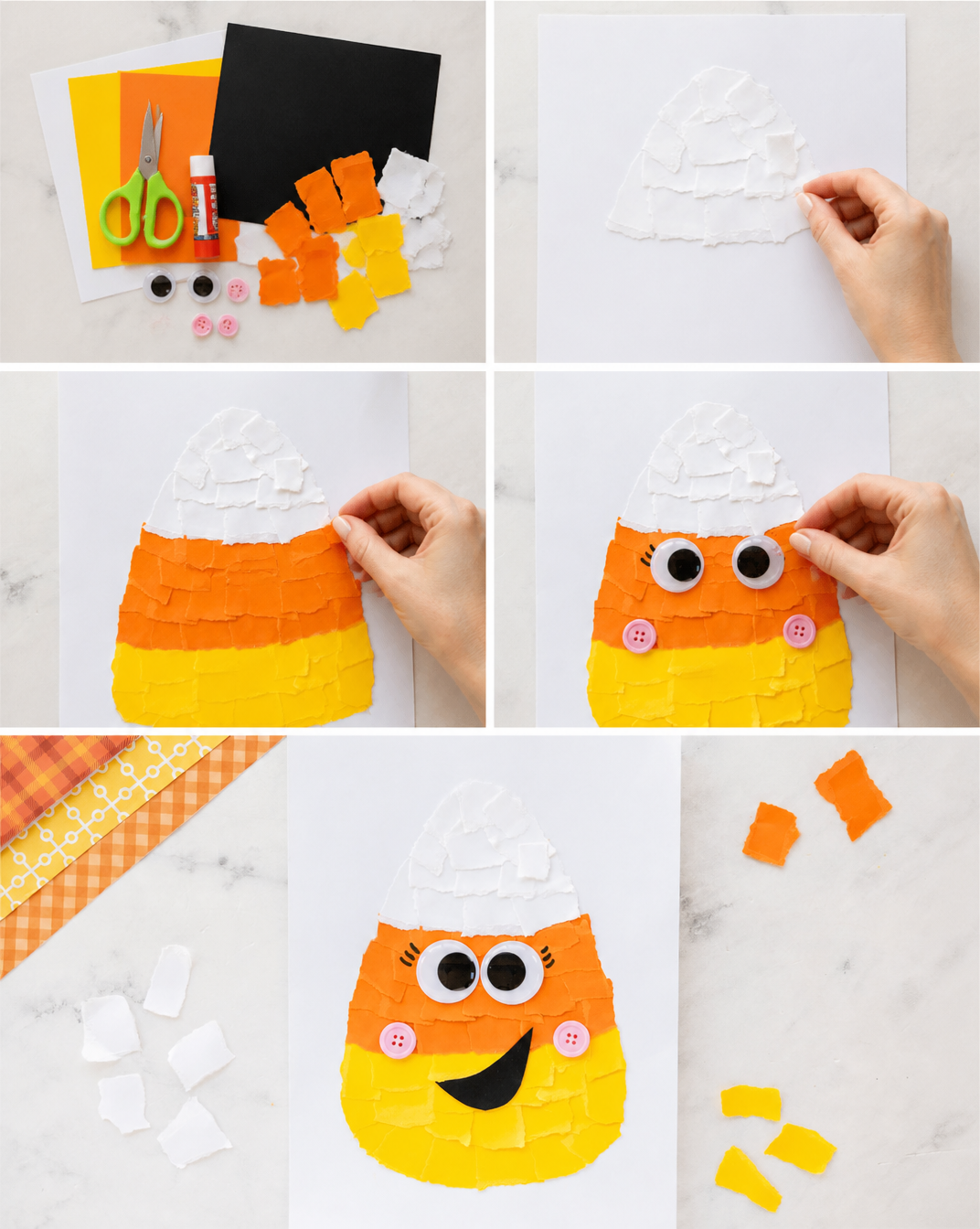 Candy Corn Craft