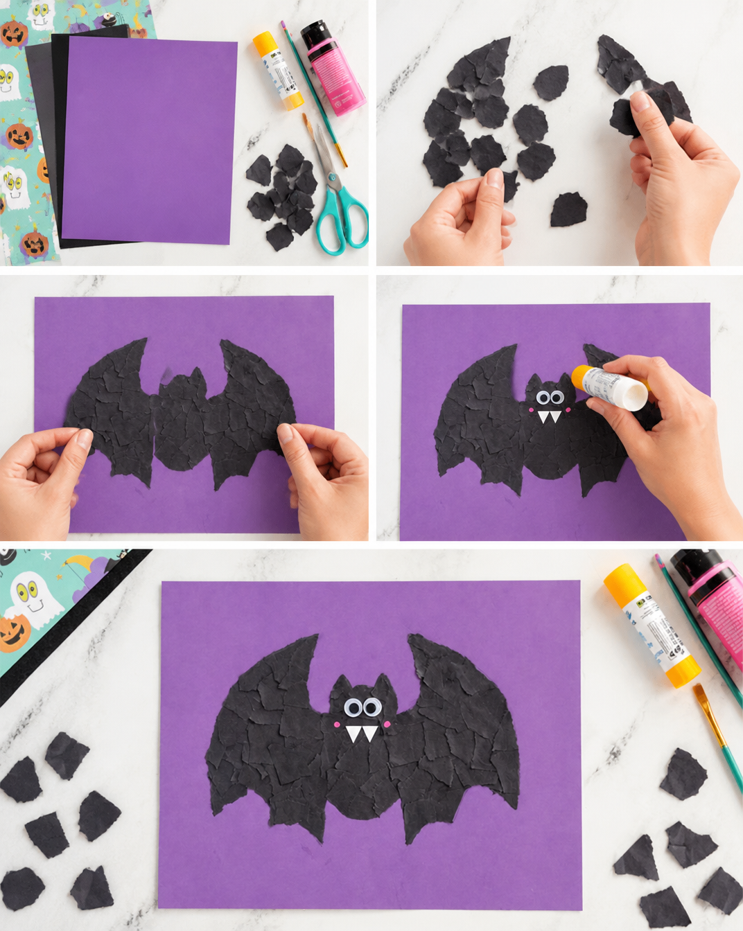 Halloween Bat Craft