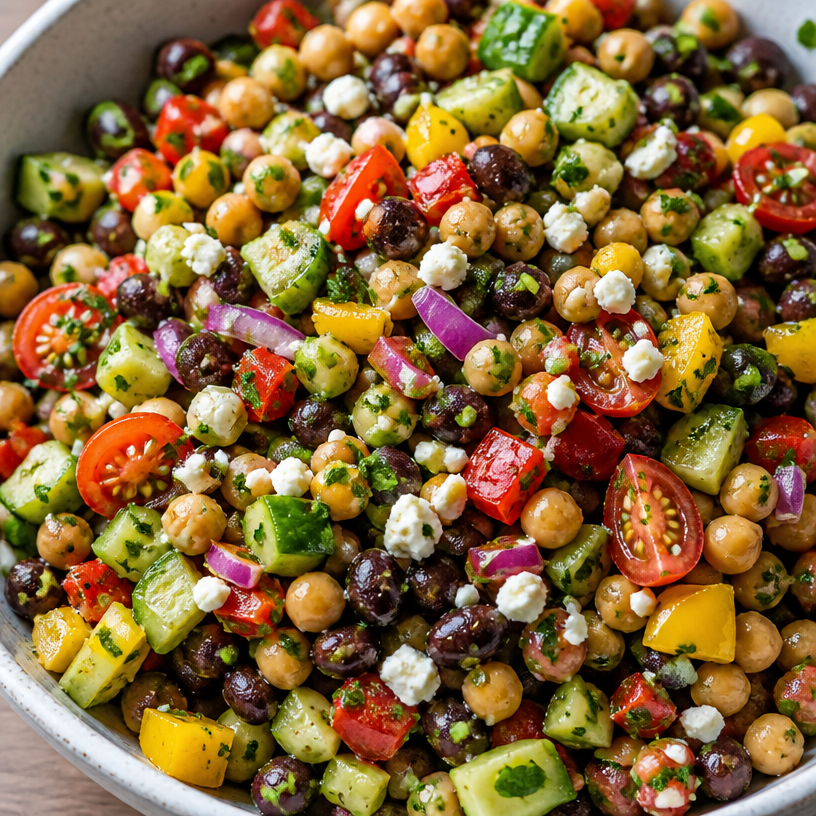 High Protein Vegetarian Salad
