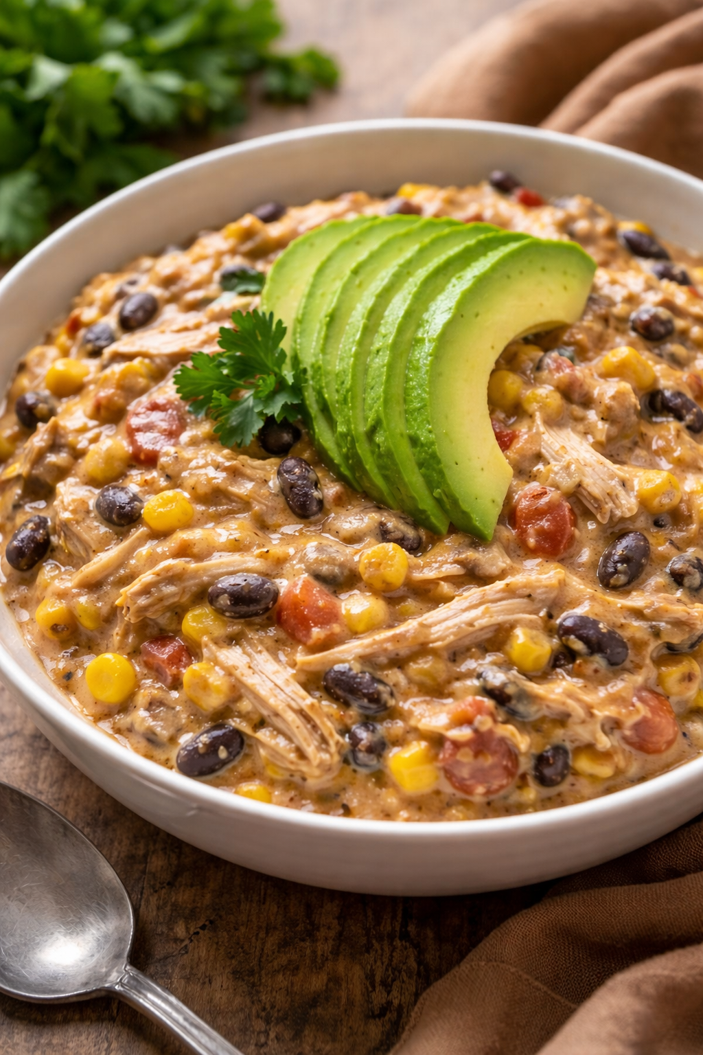 Crock Pot Fiesta Chicken