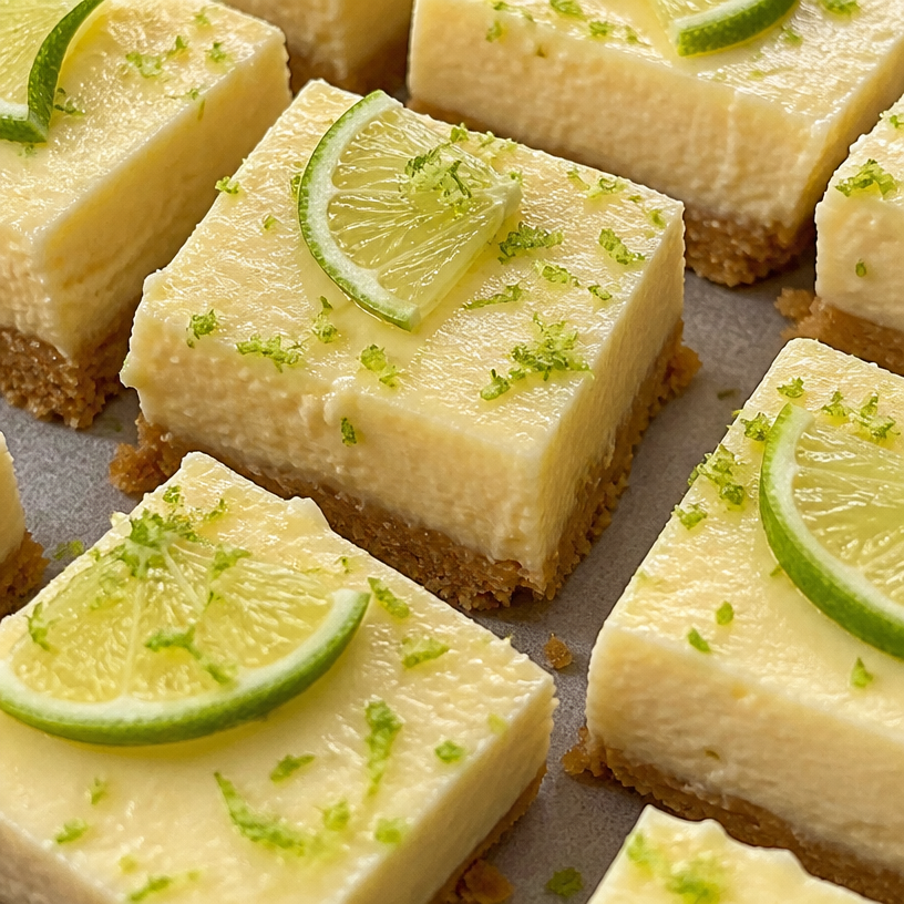 No Bake Key Lime Bars