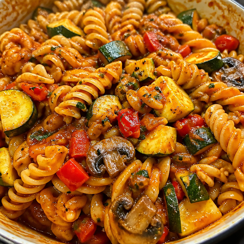 One Pot Veggie Pasta