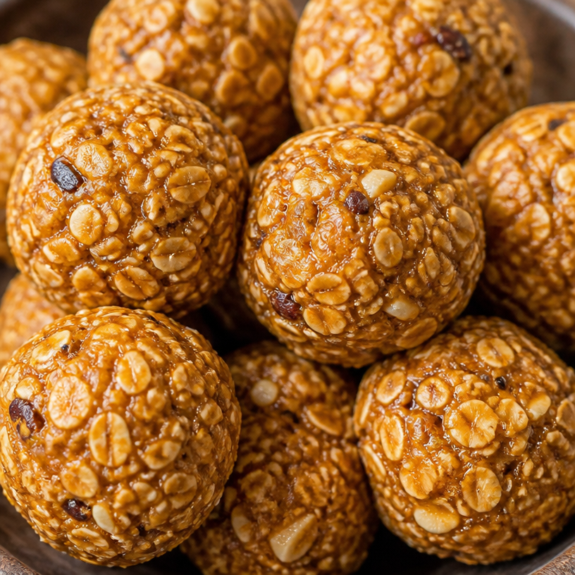 Chickpea and Oat Snack Balls