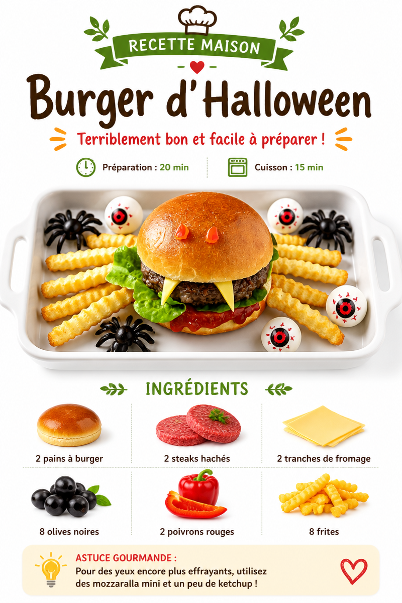 Burger d'Halloween