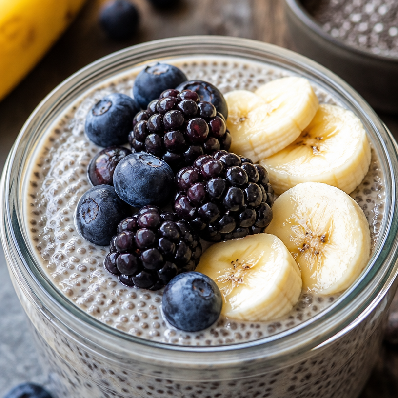 Crème de pudding de chia à la vanille