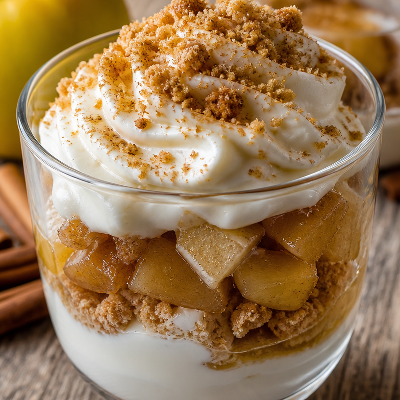 Verrine Pomme Mascarpone