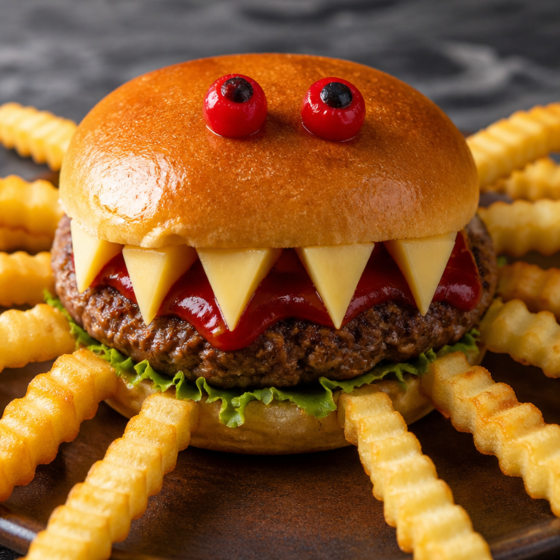 Burger d'Halloween