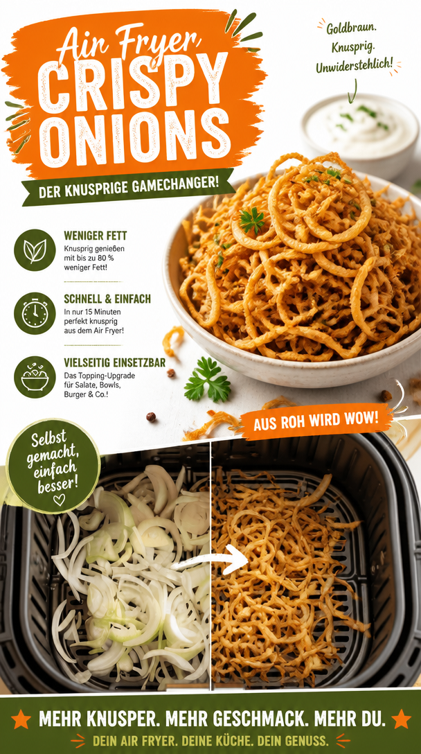 Air Fryer Crispy Onions