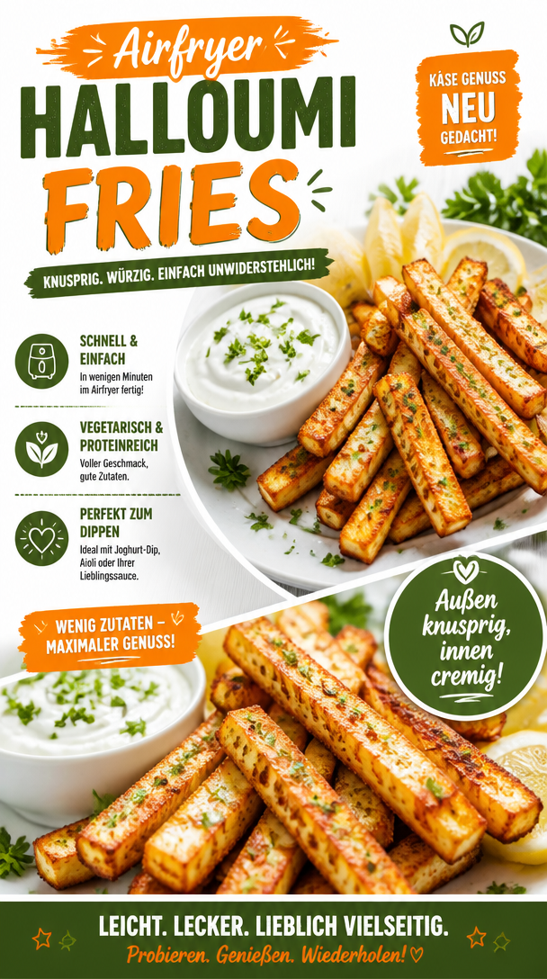 Airfryer Halloumi Fries