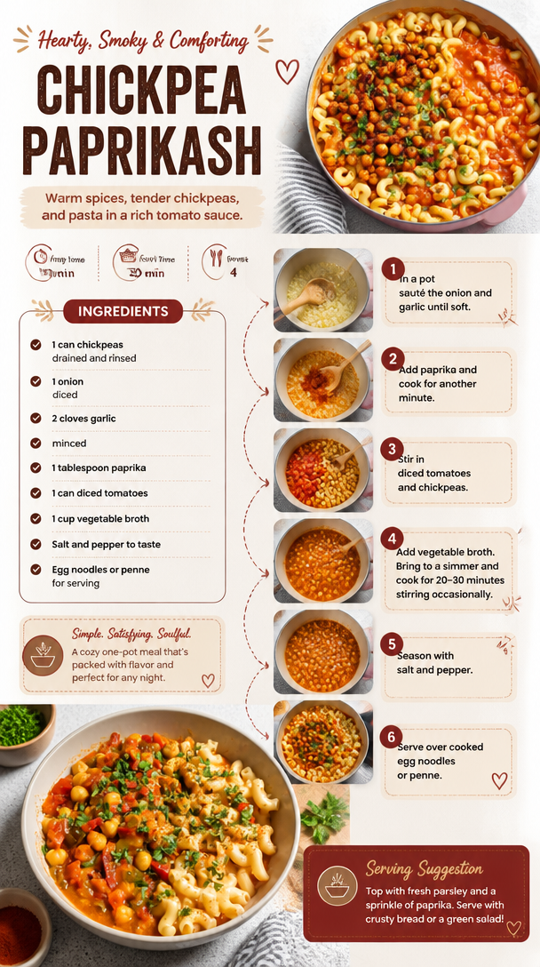Chickpea Paprikash