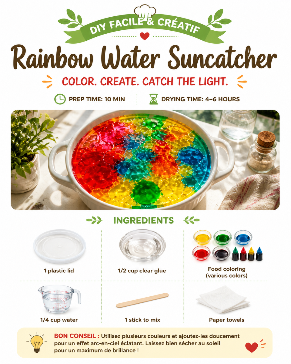 Rainbow Water Suncatcher 6 Rainbow Water Suncatcher