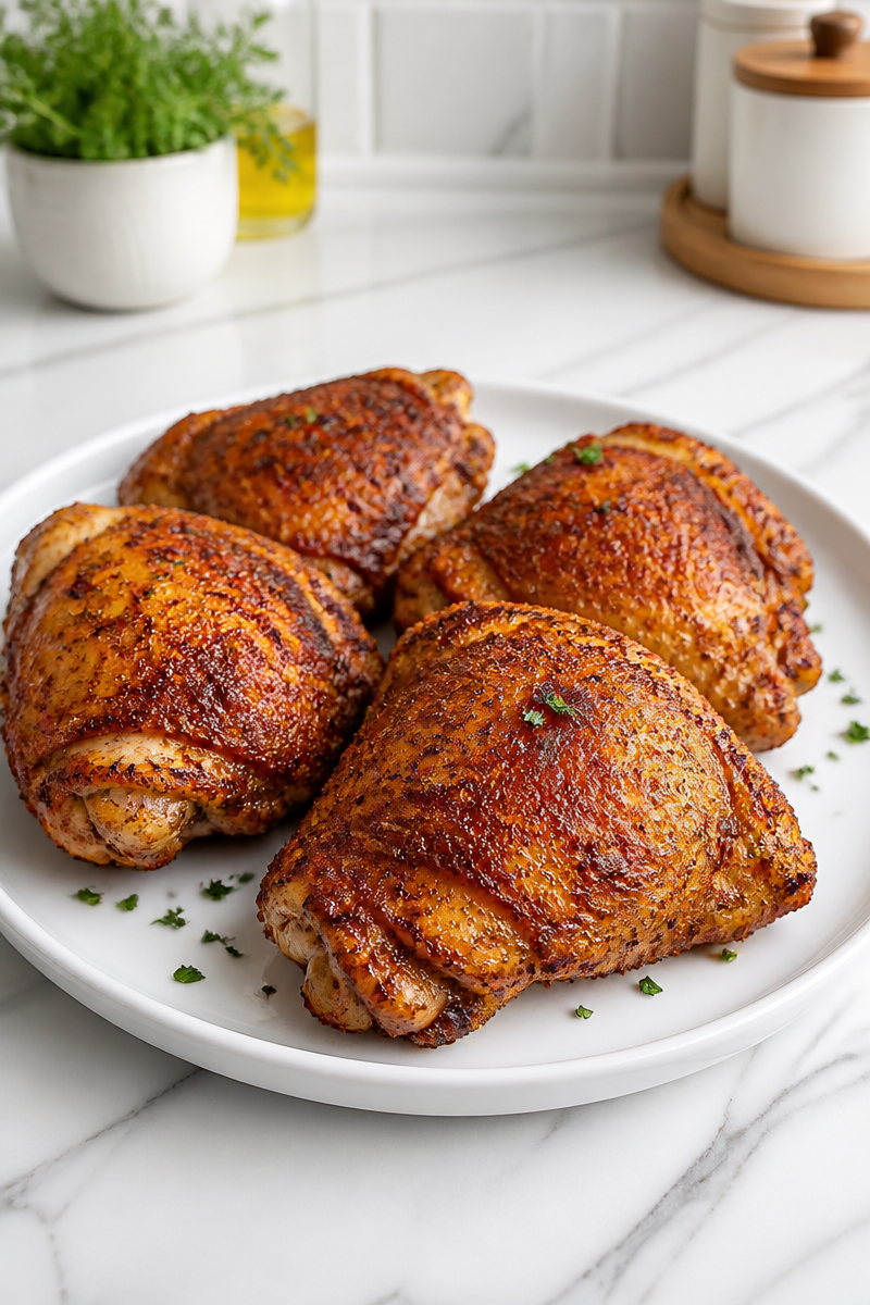Air Fryer Crispy High Protein Thigh