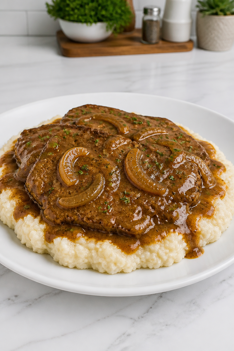 Cube Steak Gravy Slow Cooker Tender