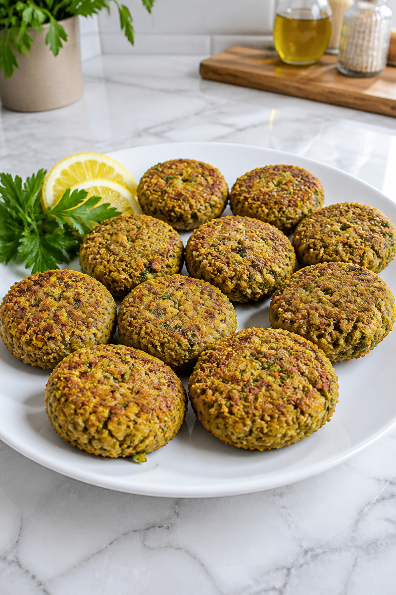 Air Fryer Falafel Paleo Chickpea Bite