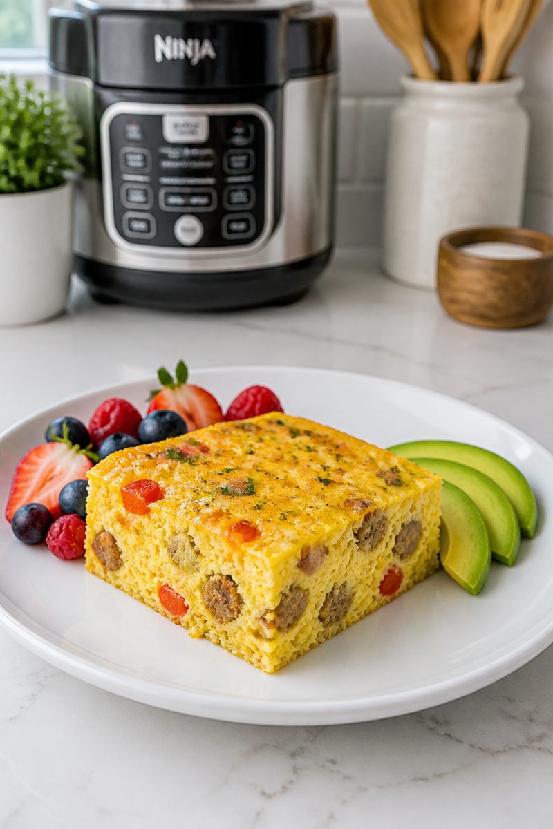 Ninja Foodi Breakfast Casserole Low Carb