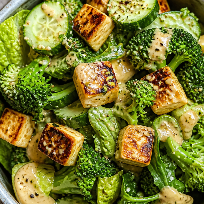 High-Protein Vegan Salad