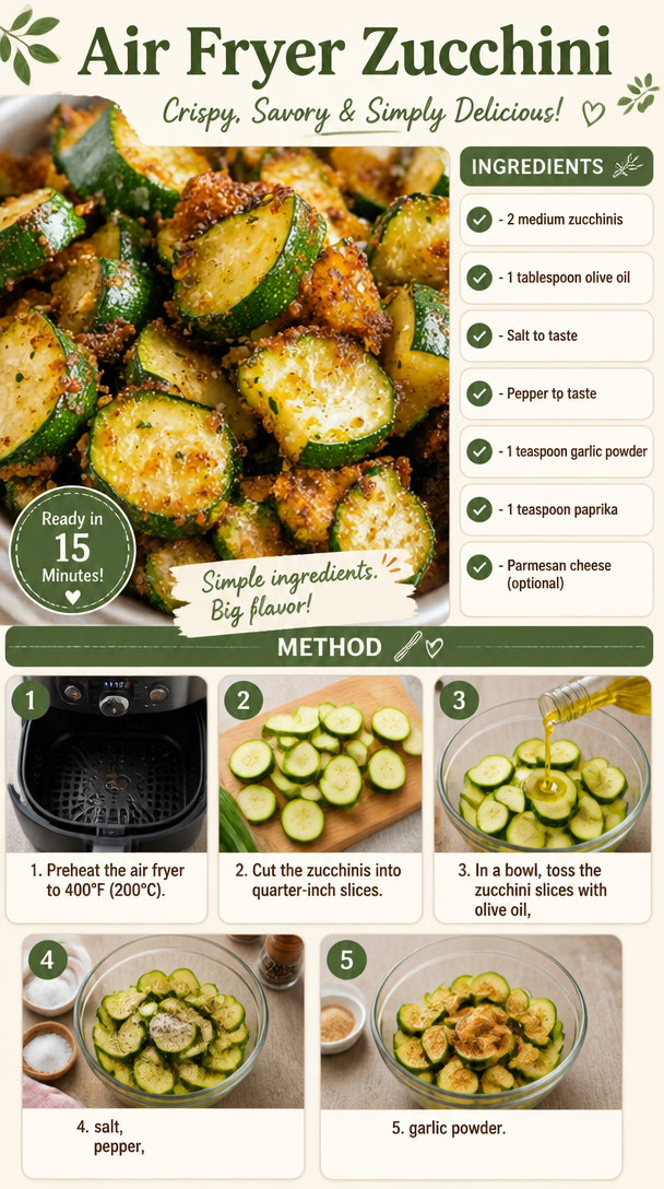 Air Fryer Zucchini