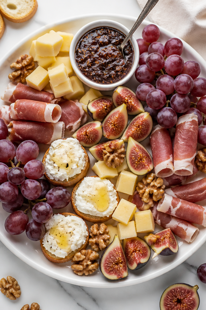 Plateau apéro dînatoire d'automne gourmand