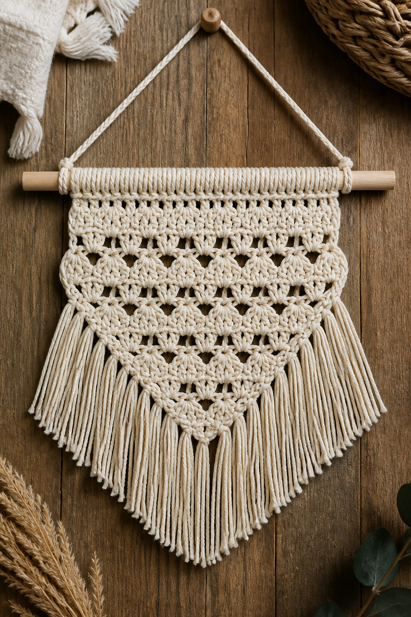 Crochet Baby Wall Hanging Decor