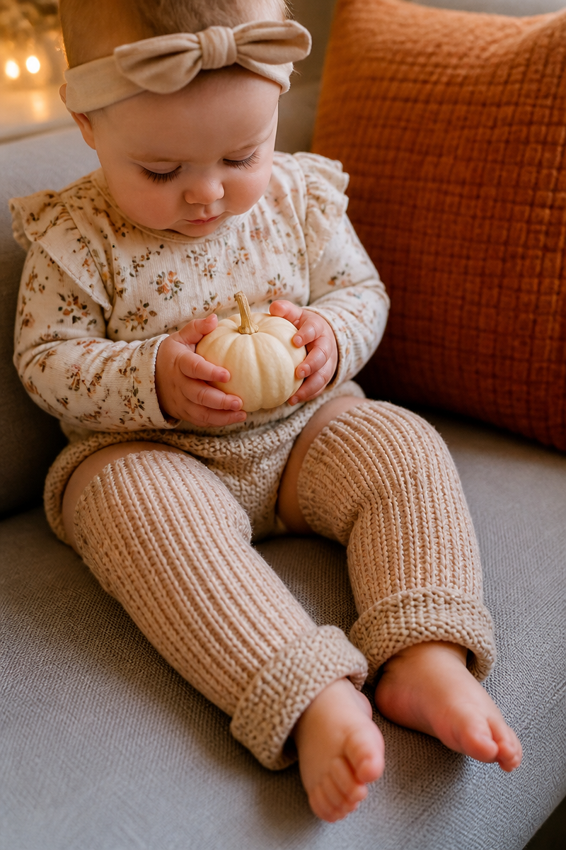 Crochet Baby Leg Warmer Set
