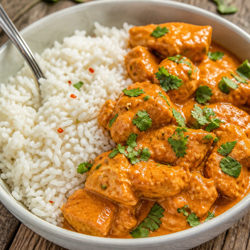 Coconut Chicken Rice Bowls