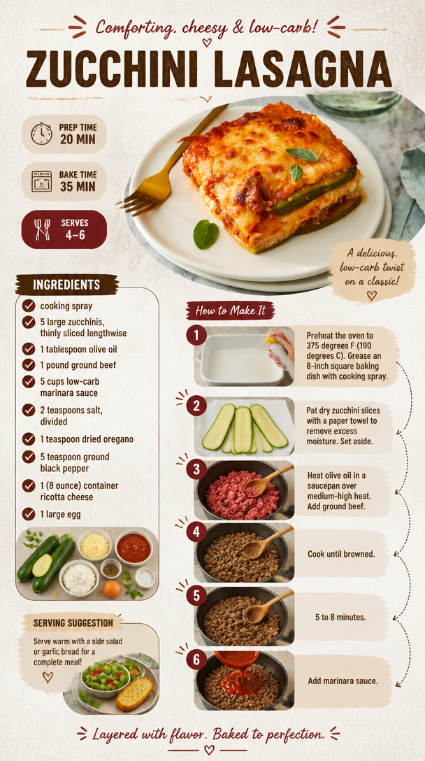 Zucchini Lasagna