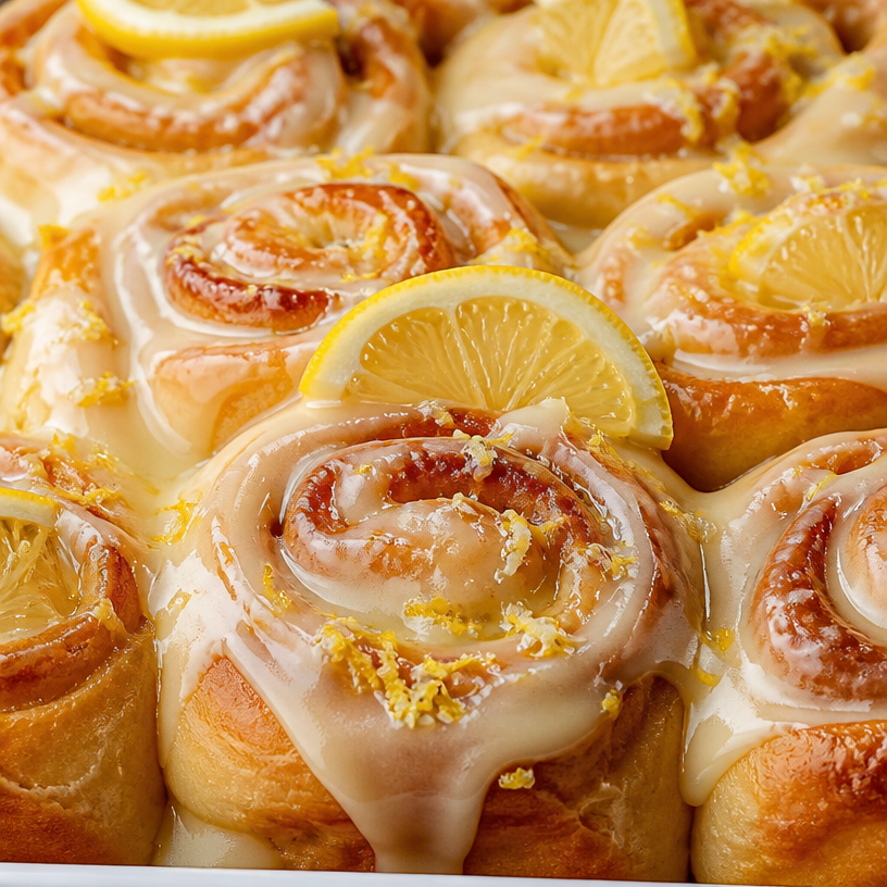 Vegan Lemon Sweet Rolls