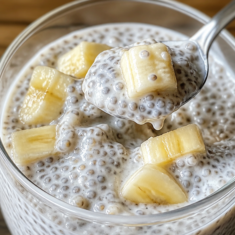 Pudding Chia Coco 4 Ingrédients | Végan et Sans Gluten!