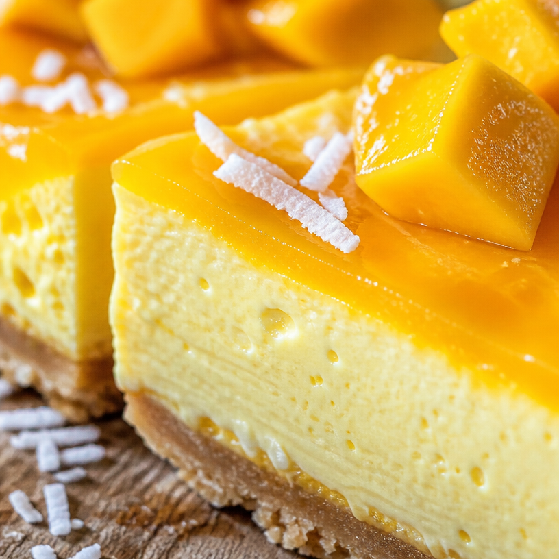 Tarte Mousse de Mangue