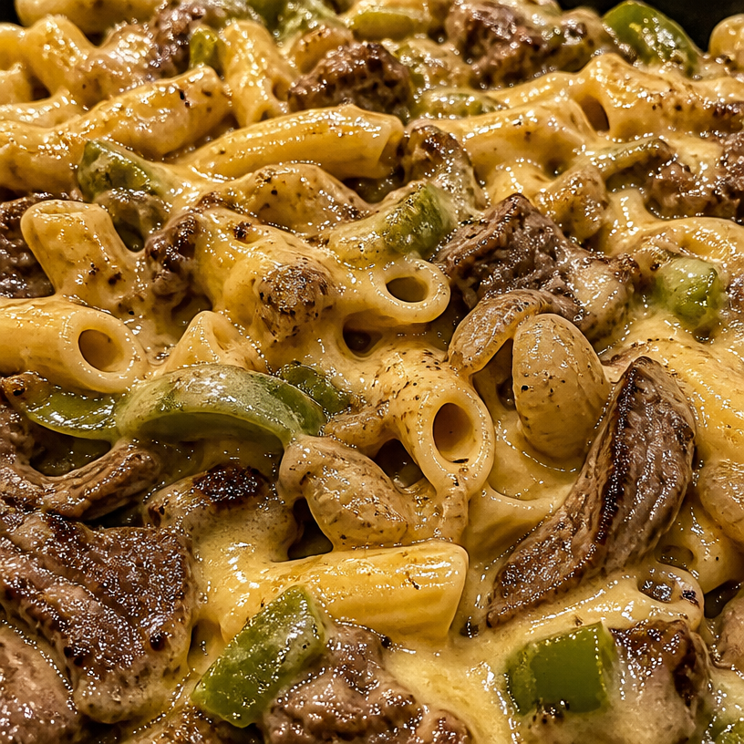 Philly Cheese Steak Pasta