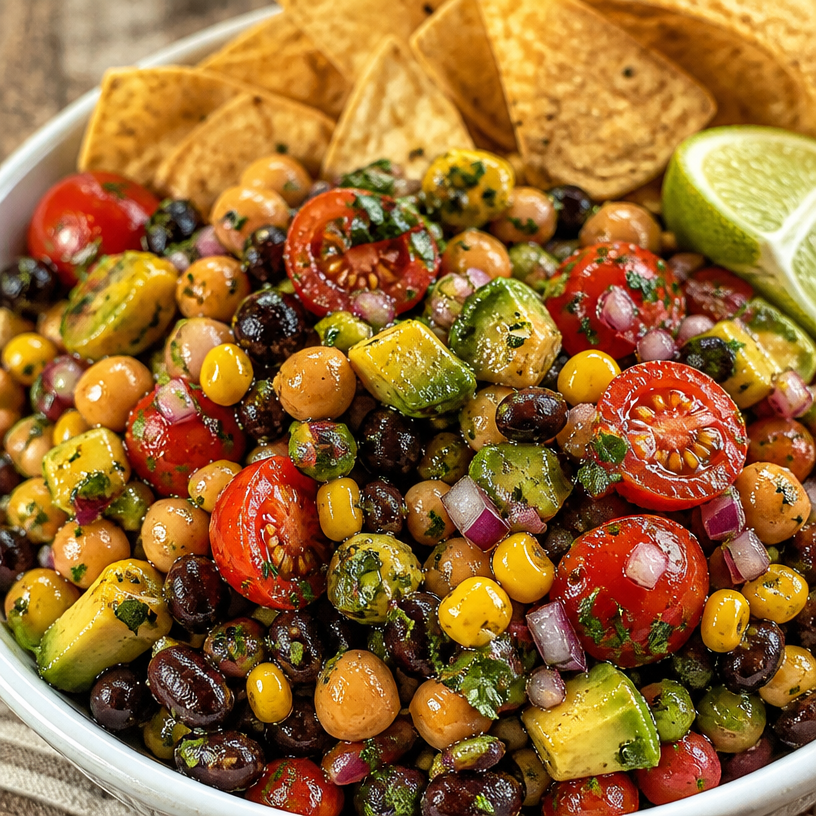 Chili Lime Bean Salad