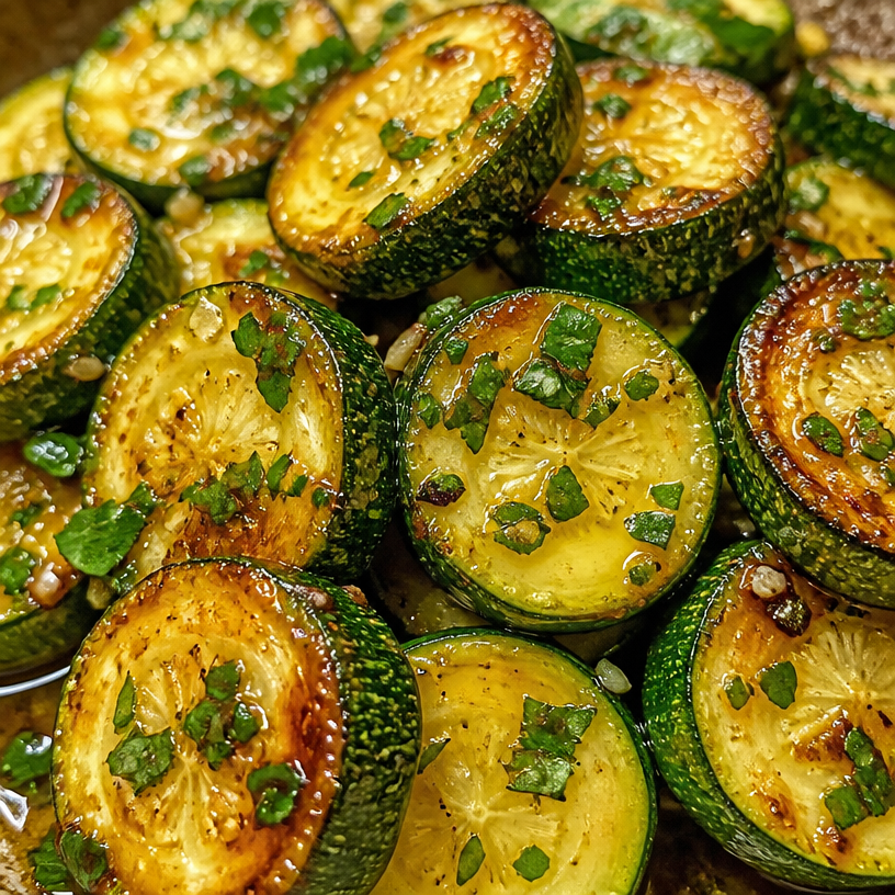 Sautéed Zucchini with Garlic Butter and Herbs