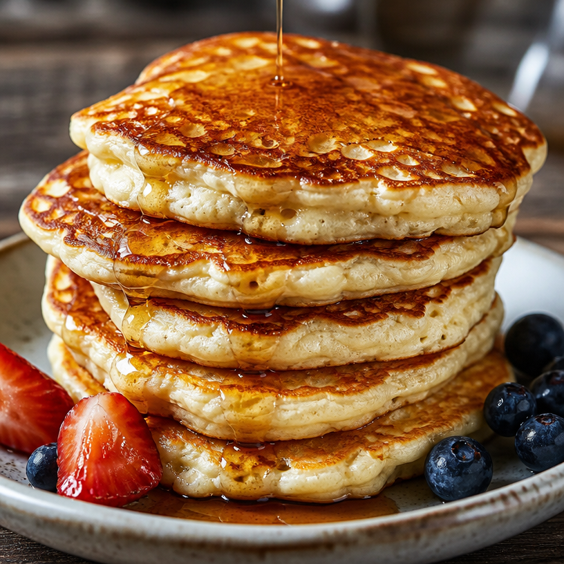 Cottage Cheese Protein Pancakes