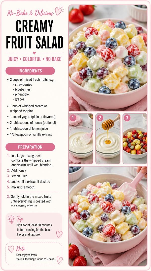Creamy Fruit Salad